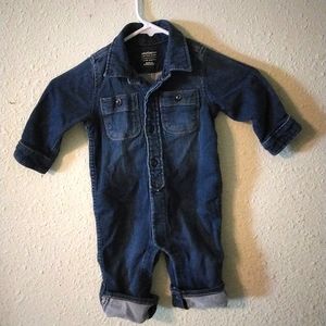 Baby Gap Denim One Piece 12 to 18 mo
